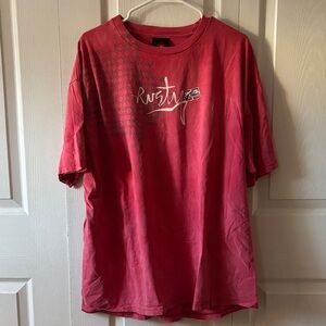 Rusty Men's Red XXL Tee